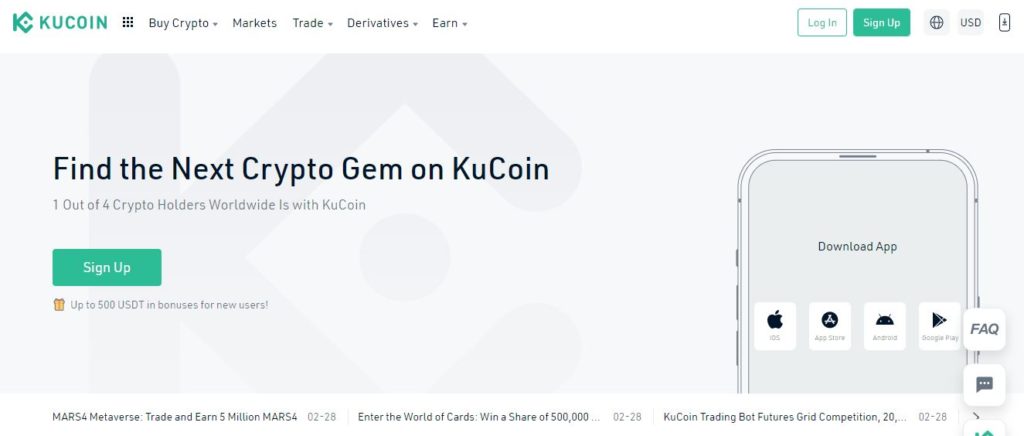 Kucoin exchange